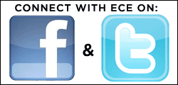 Connect with ECE on Facebook and Twitter